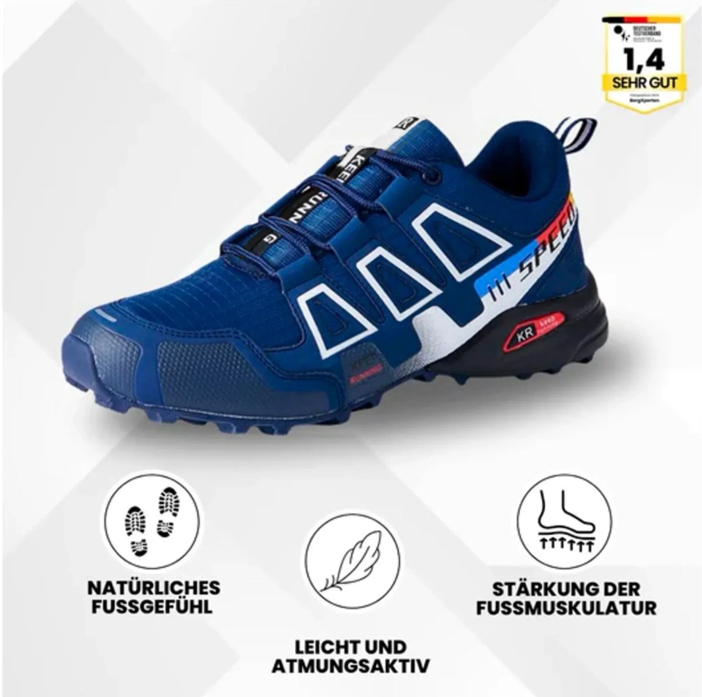 ORTHOTREKKING : Chaussure de trekking et de randonnée ergonomique et antalgique