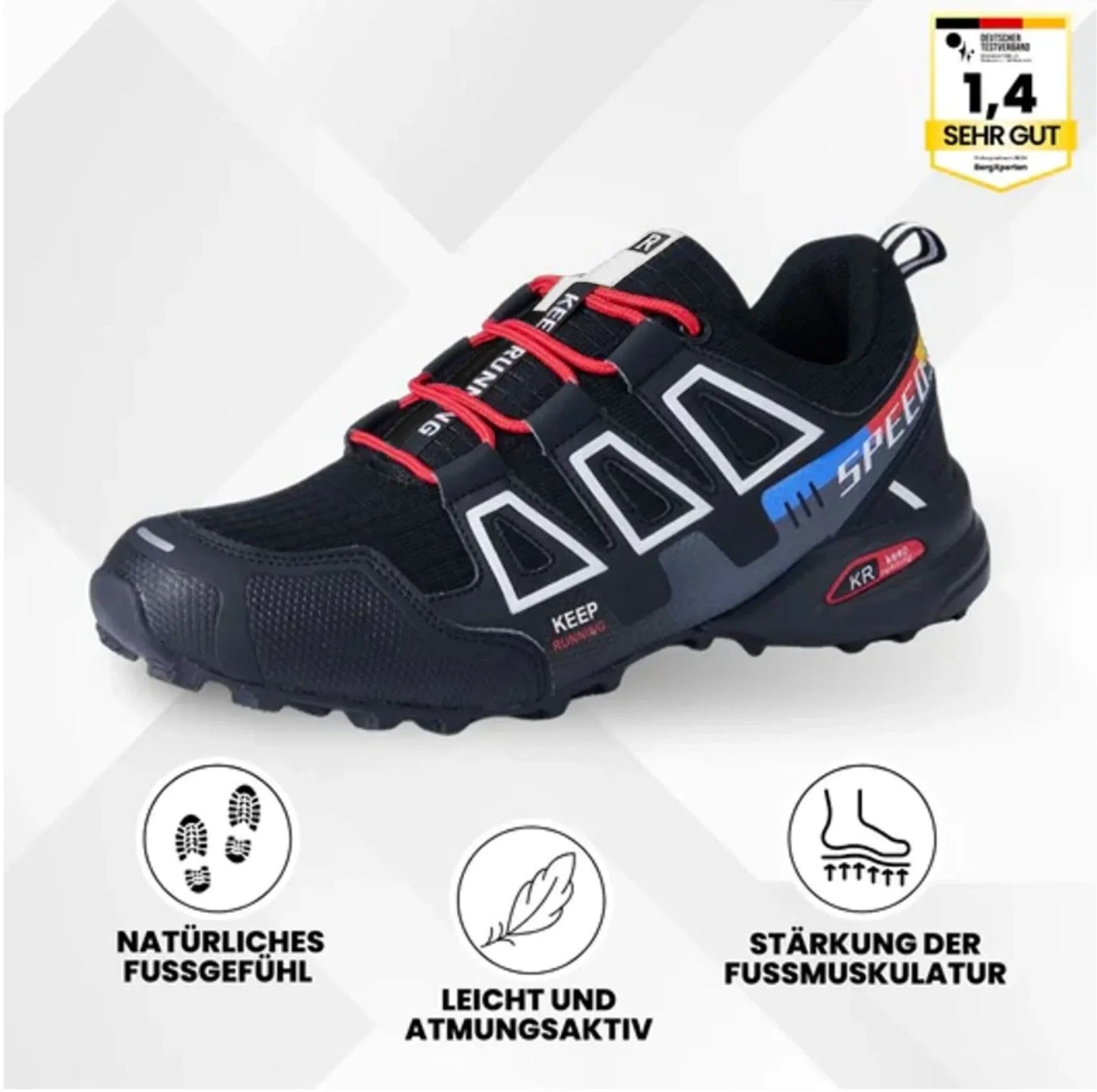 ORTHOTREKKING : Chaussure de trekking et de randonnée ergonomique et antalgique