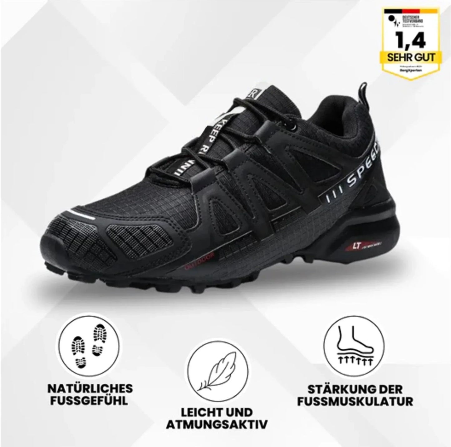 ORTHOTREKKING : Chaussure de trekking et de randonnée ergonomique et antalgique