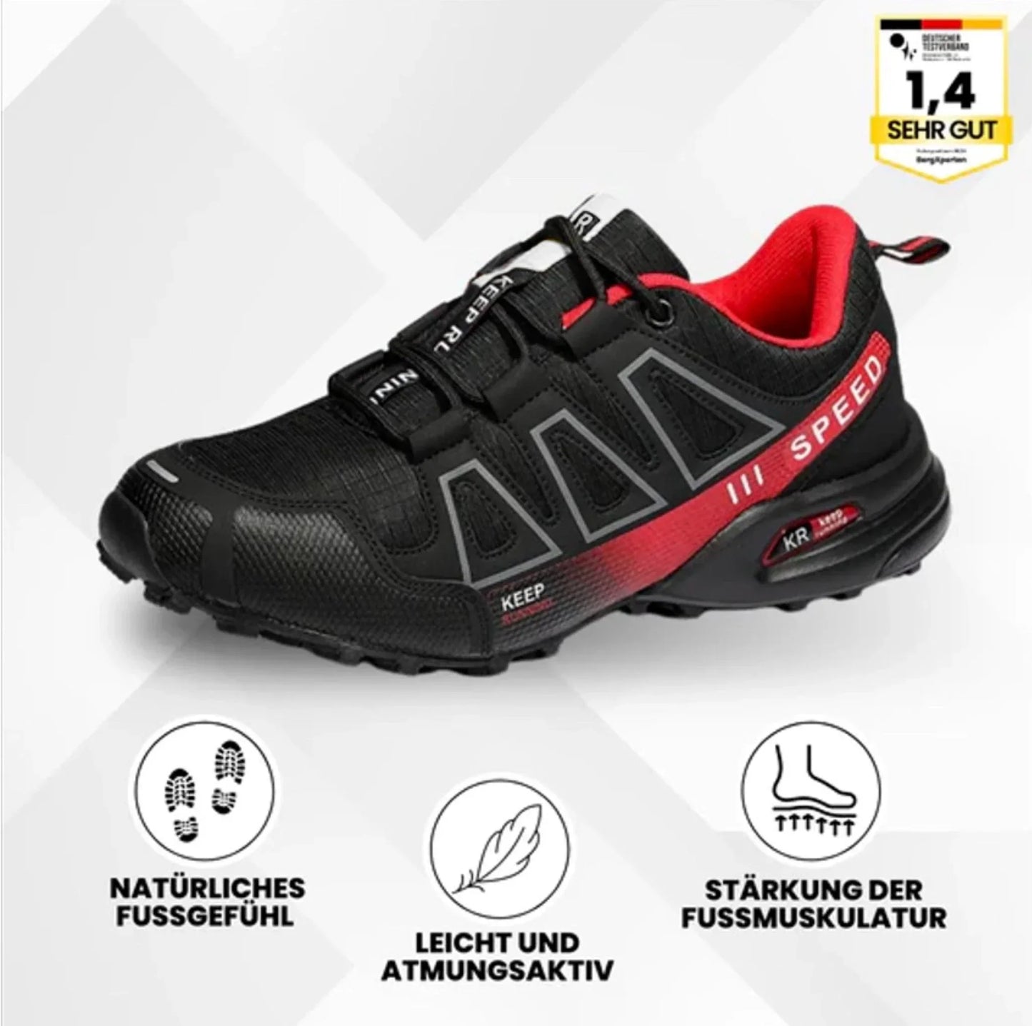 ORTHOTREKKING : Chaussure de trekking et de randonnée ergonomique et antalgique