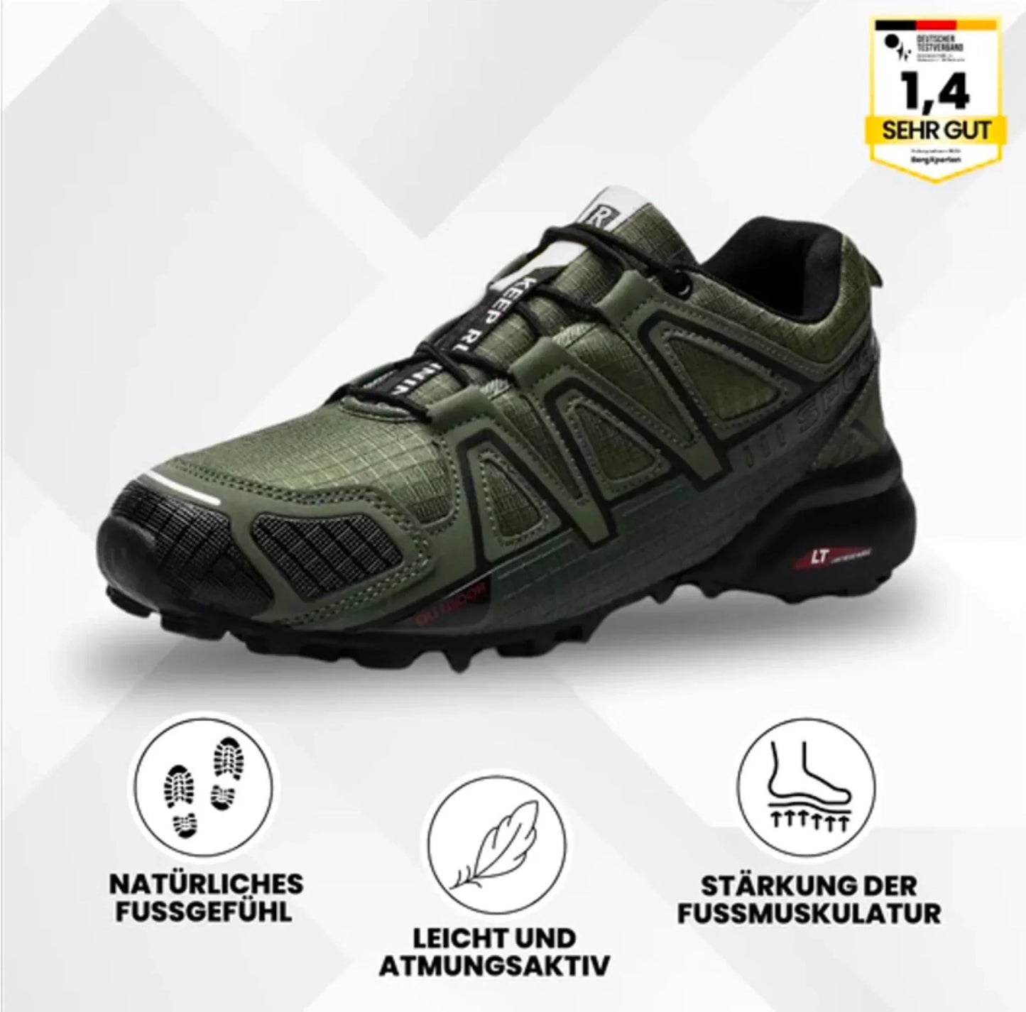 ORTHOTREKKING : Chaussure de trekking et de randonnée ergonomique et antalgique