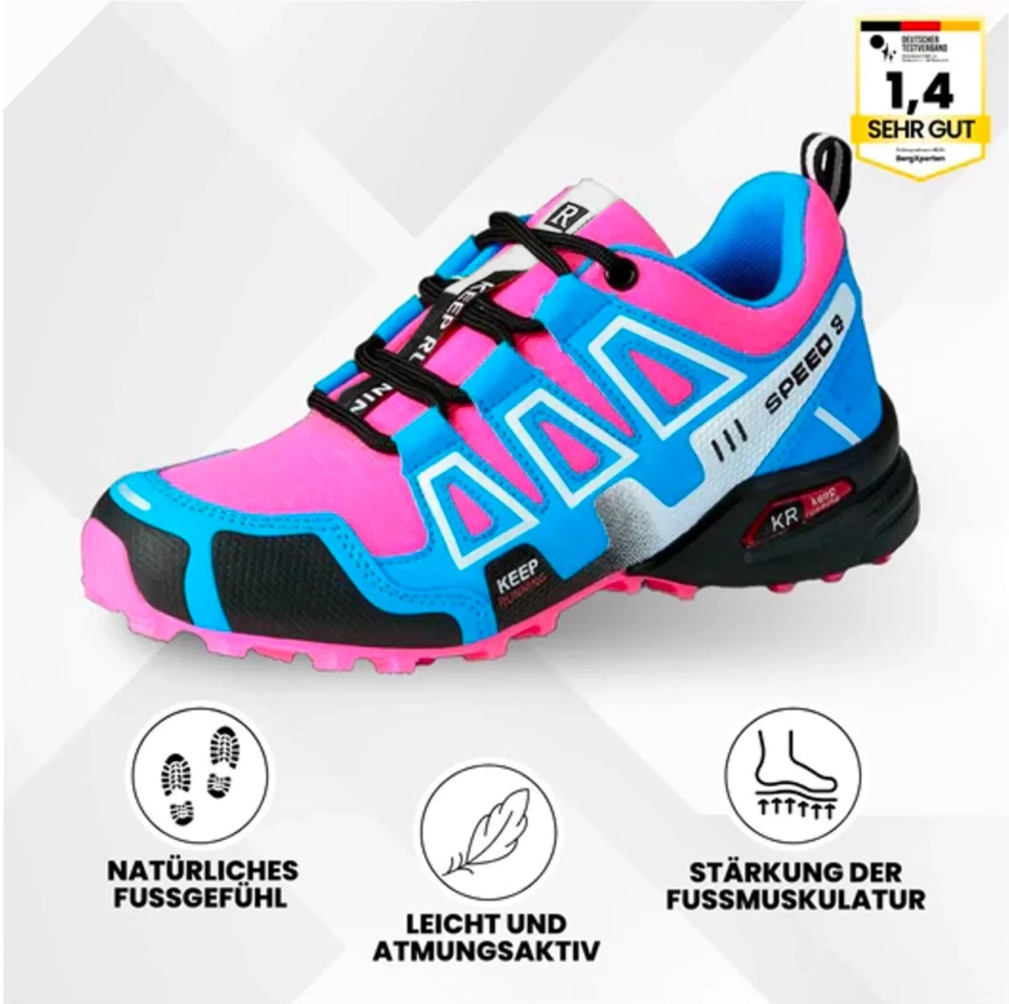 ORTHOTREKKING : Chaussure de trekking et de randonnée ergonomique et antalgique