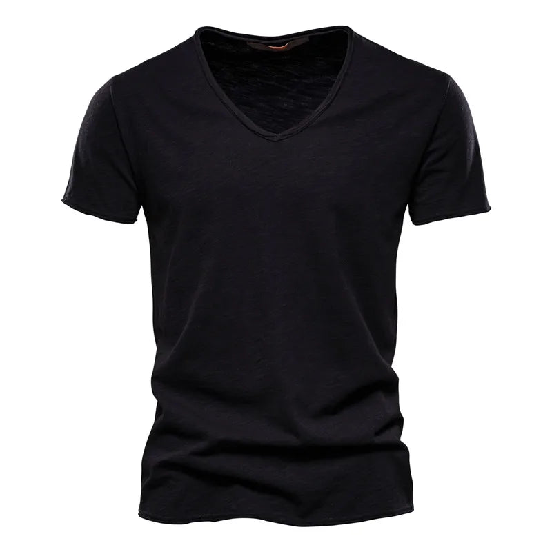 Henrik – T-shirt léger d'été en coton | 1+1 gratuit