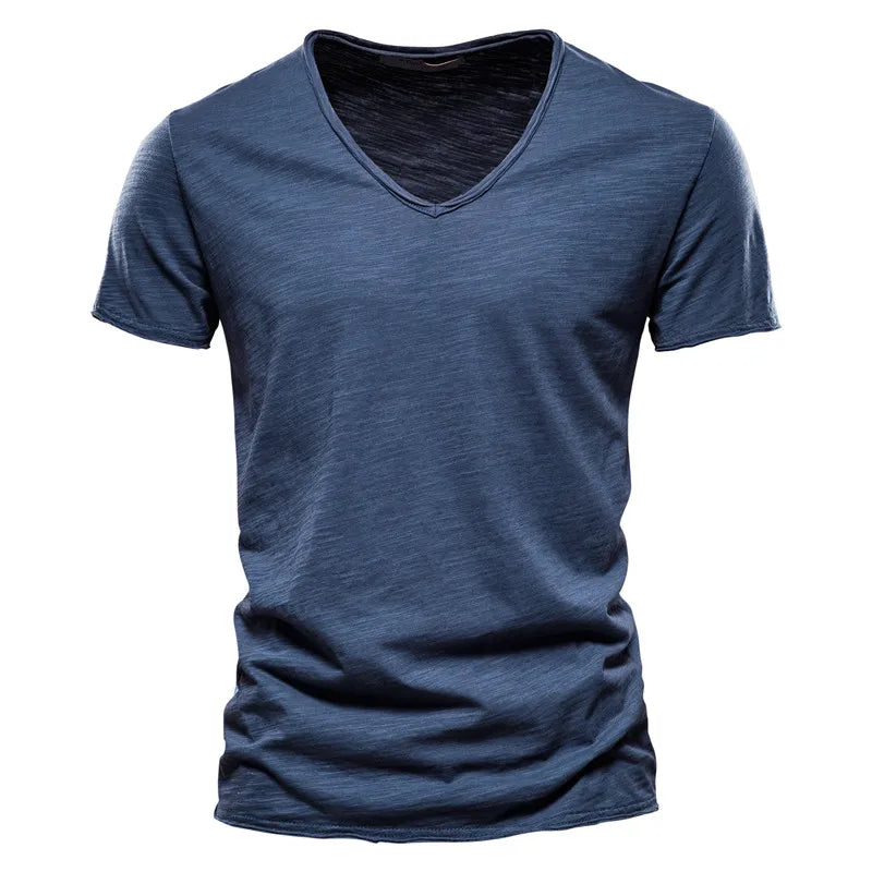 Henrik – T-shirt léger d'été en coton | 1+1 gratuit