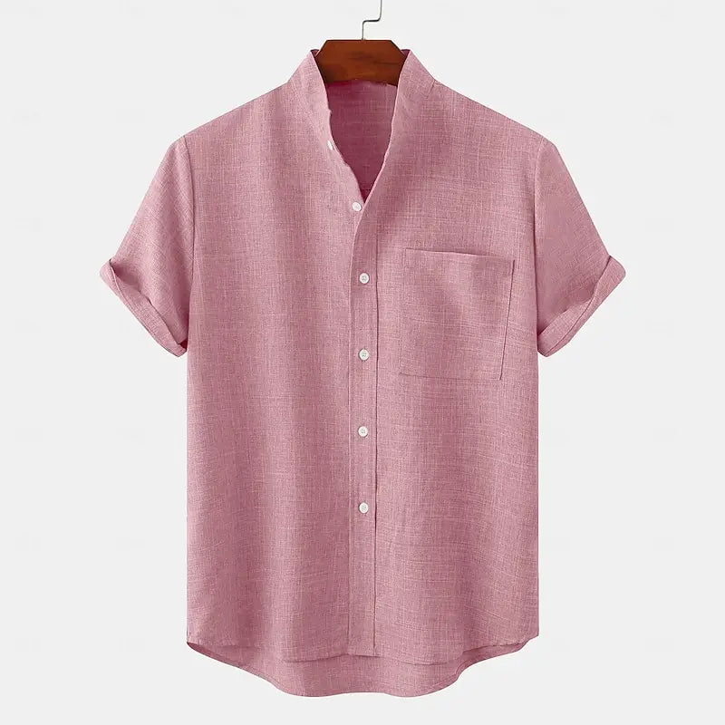 Elias | Chemise en lin légère pour hommes – Respirante et estivale