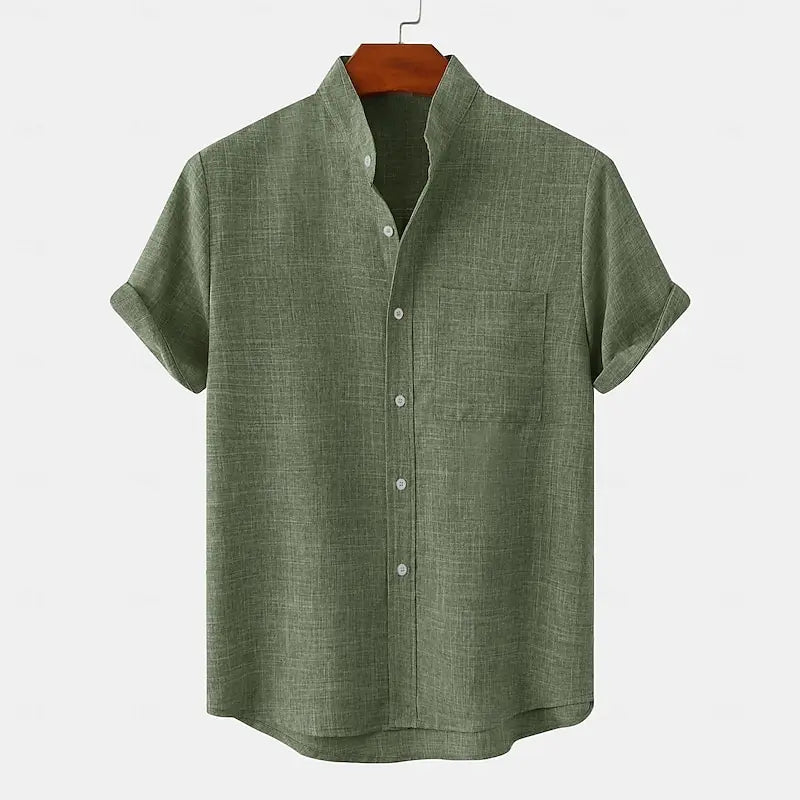 Elias | Chemise en lin légère pour hommes – Respirante et estivale