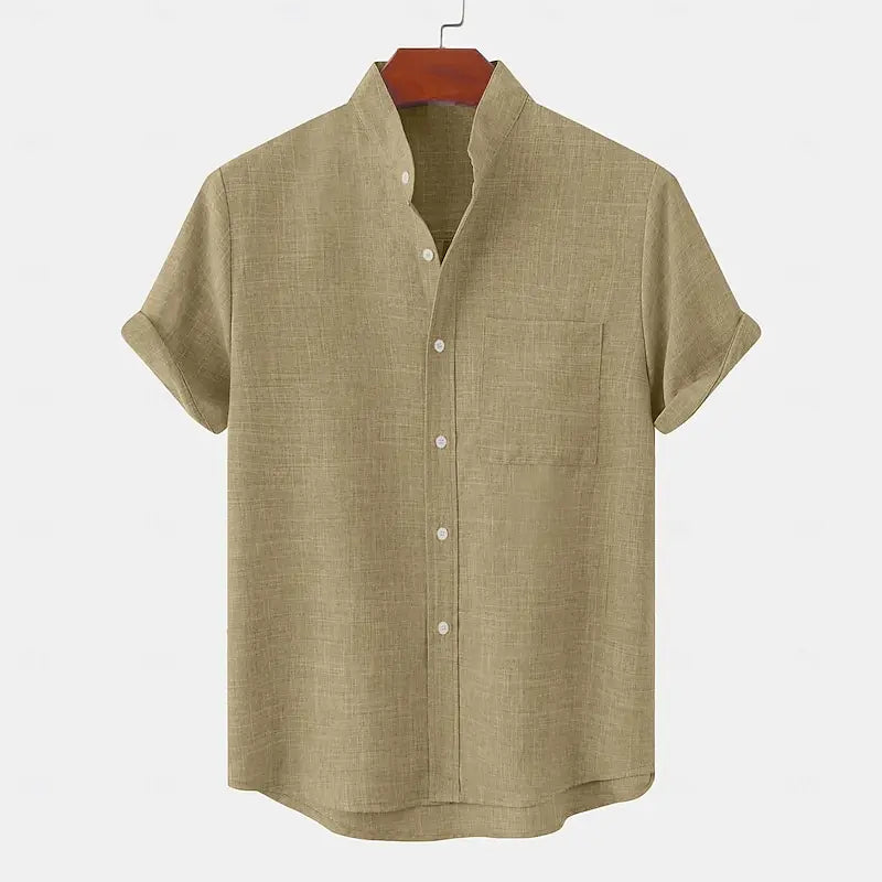 Elias | Chemise en lin légère pour hommes – Respirante et estivale