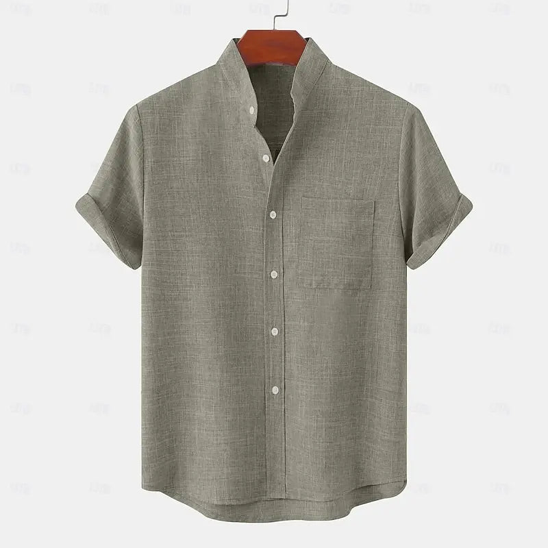 Elias | Chemise en lin légère pour hommes – Respirante et estivale
