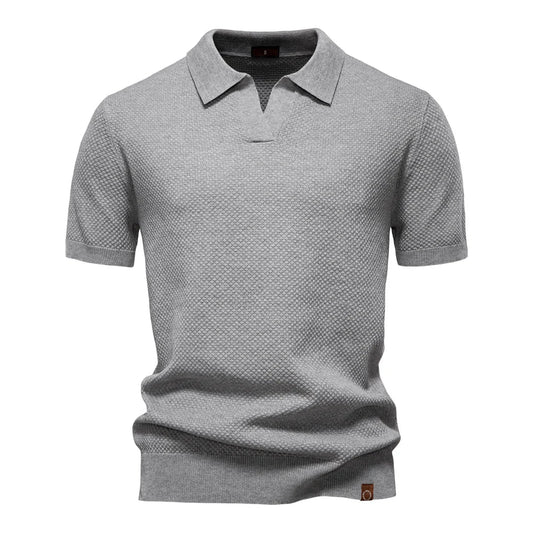 GUSTAV™ | Polo homme élégant et aérien – L'élégance rencontre le confort à porter