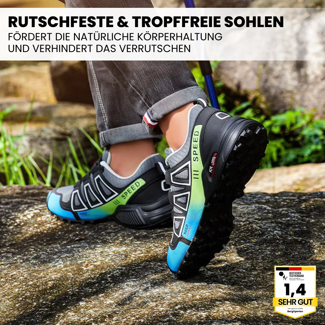 ORTHOTREKKING : Chaussure de trekking et de randonnée ergonomique et antalgique