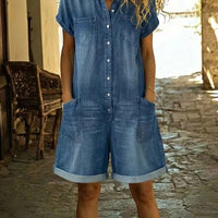Capri | Salopette en denim légère – confortable, aérienne et polyvalente, facile à assortir
