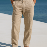 Pantalon en lin pour hommes Lino – léger, respirant et élégant