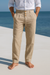 Pantalon en lin pour hommes Lino – léger, respirant et élégant
