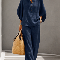 Celina | Ensemble Palazzo léger – élégant et confortable