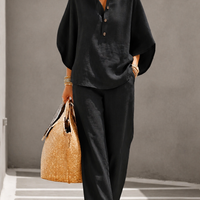 Celina | Ensemble Palazzo léger – élégant et confortable