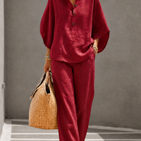 Celina | Ensemble Palazzo léger – élégant et confortable