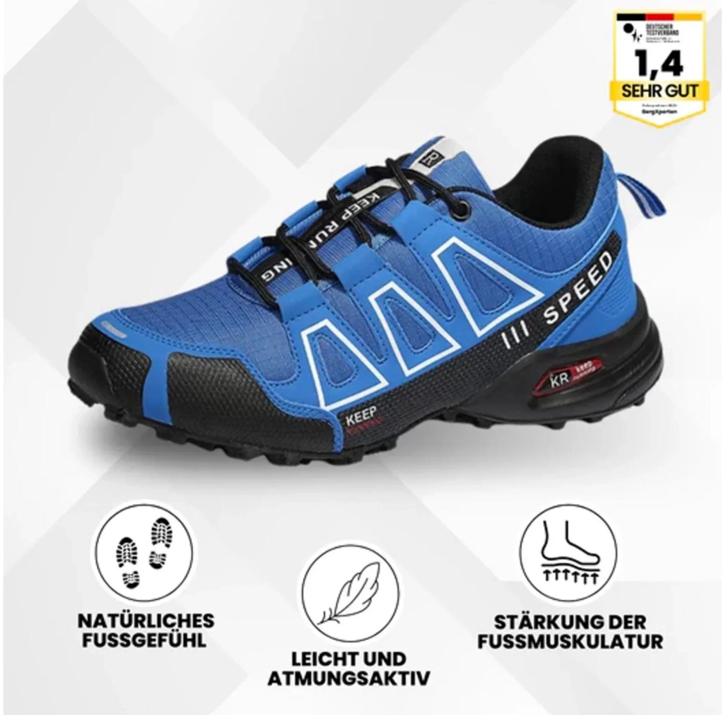 ORTHOTREKKING : Chaussure de trekking et de randonnée ergonomique et antalgique