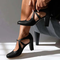 Violet | Escarpins glamour avec de fines brides