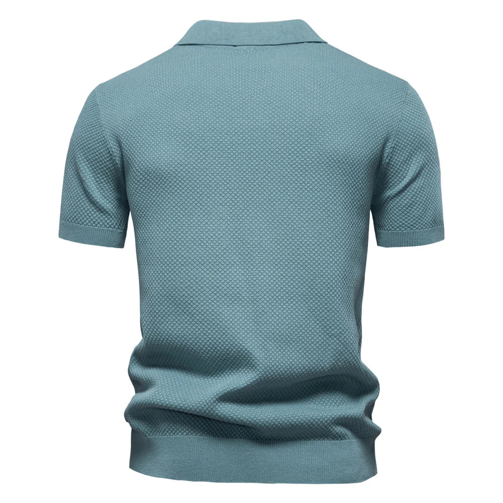 GUSTAV™ | Polo homme élégant et aérien – L'élégance rencontre le confort à porter