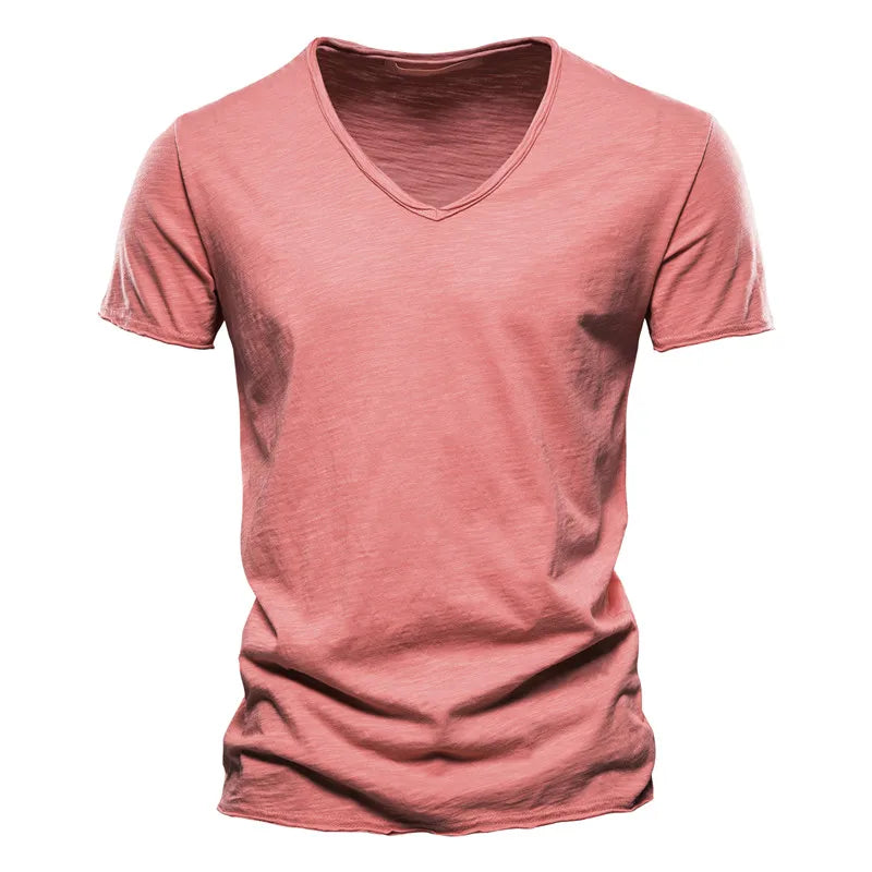 Henrik – T-shirt léger d'été en coton | 1+1 gratuit