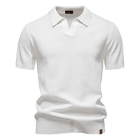 GUSTAV™ | Polo homme élégant et aérien – L'élégance rencontre le confort à porter
