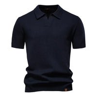 GUSTAV™ | Polo homme élégant et aérien – L'élégance rencontre le confort à porter