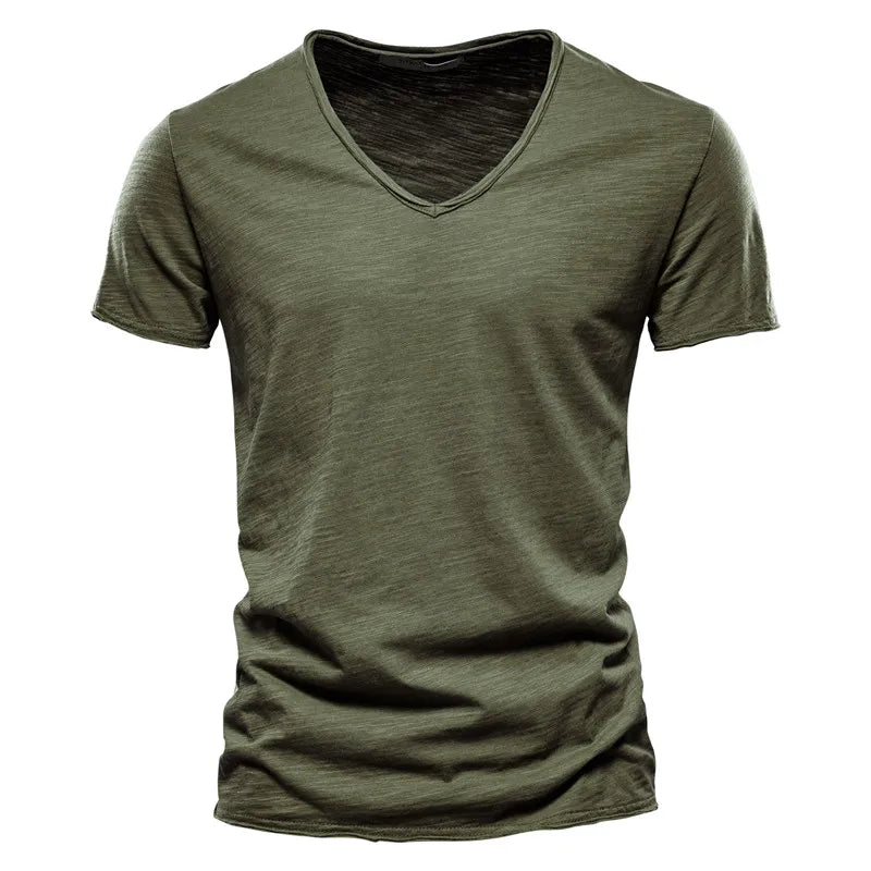Henrik – T-shirt léger d'été en coton | 1+1 gratuit