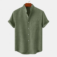 Elias | Chemise en lin légère pour hommes – Respirante et estivale