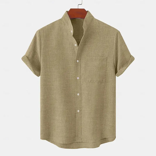 Elias | Chemise en lin légère pour hommes – Respirante et estivale