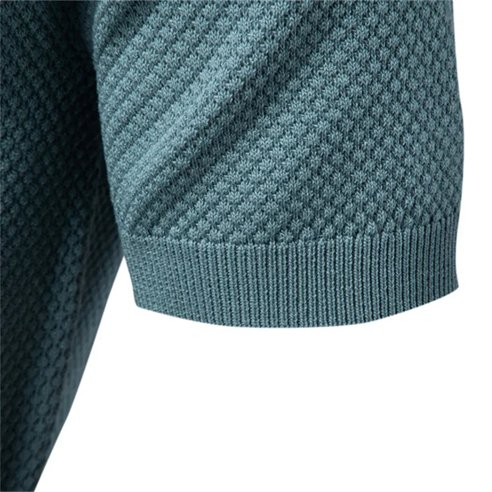 GUSTAV™ | Polo homme élégant et aérien – L'élégance rencontre le confort à porter