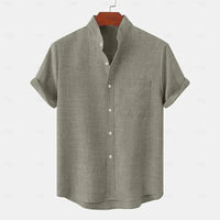 Elias | Chemise en lin légère pour hommes – Respirante et estivale