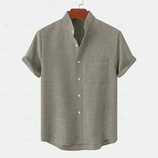 Elias | Chemise en lin légère pour hommes – Respirante et estivale