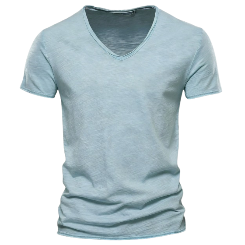 Henrik – T-shirt léger d'été en coton | 1+1 gratuit
