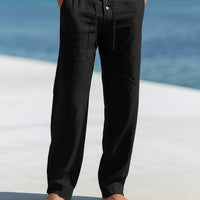 MATTEO Pantalon d'été léger en lin – respirant, confortable et élégant