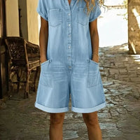 Capri | Salopette en denim légère – confortable, aérienne et polyvalente, facile à assortir