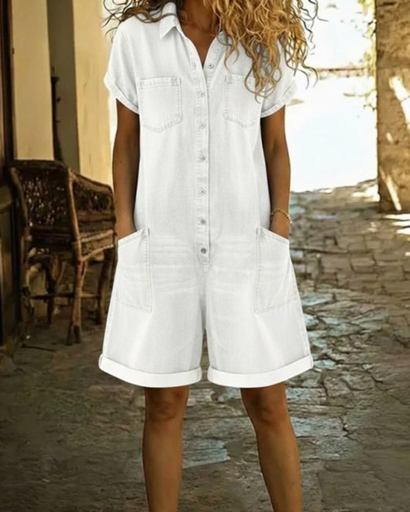 Capri | Salopette en denim légère – confortable, aérienne et polyvalente, facile à assortir