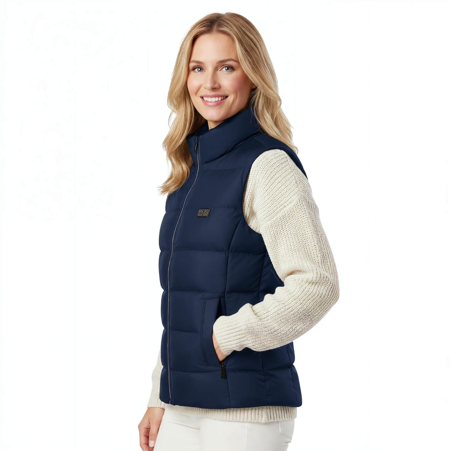 FrostGuard Gilet chauffant SmartHeat – Détail zones chauffantes